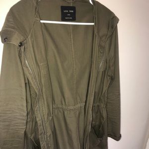 Army trench coat